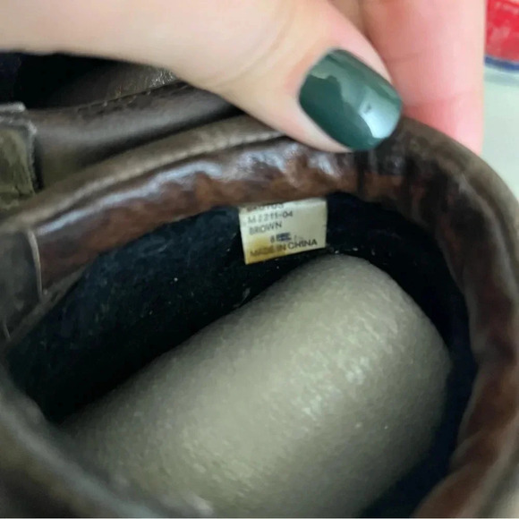 Sporto | Mens Brown‎ Leather Loafer Boat Shoe 8 - Picture 6 of 6